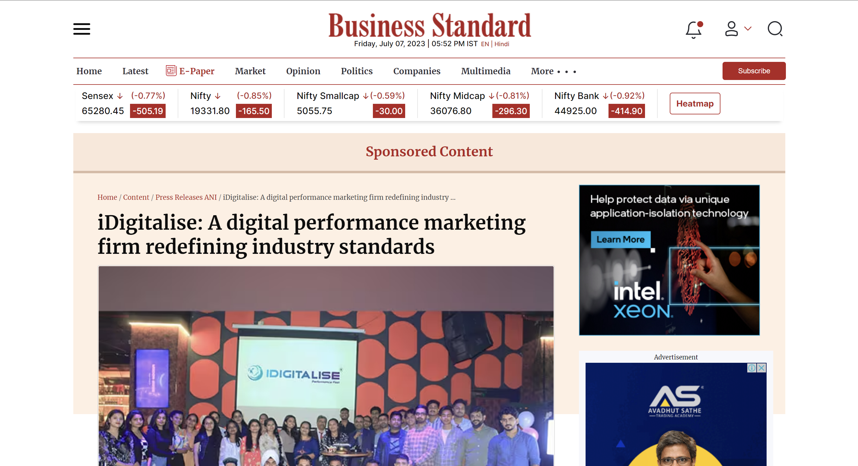 business standard thumb