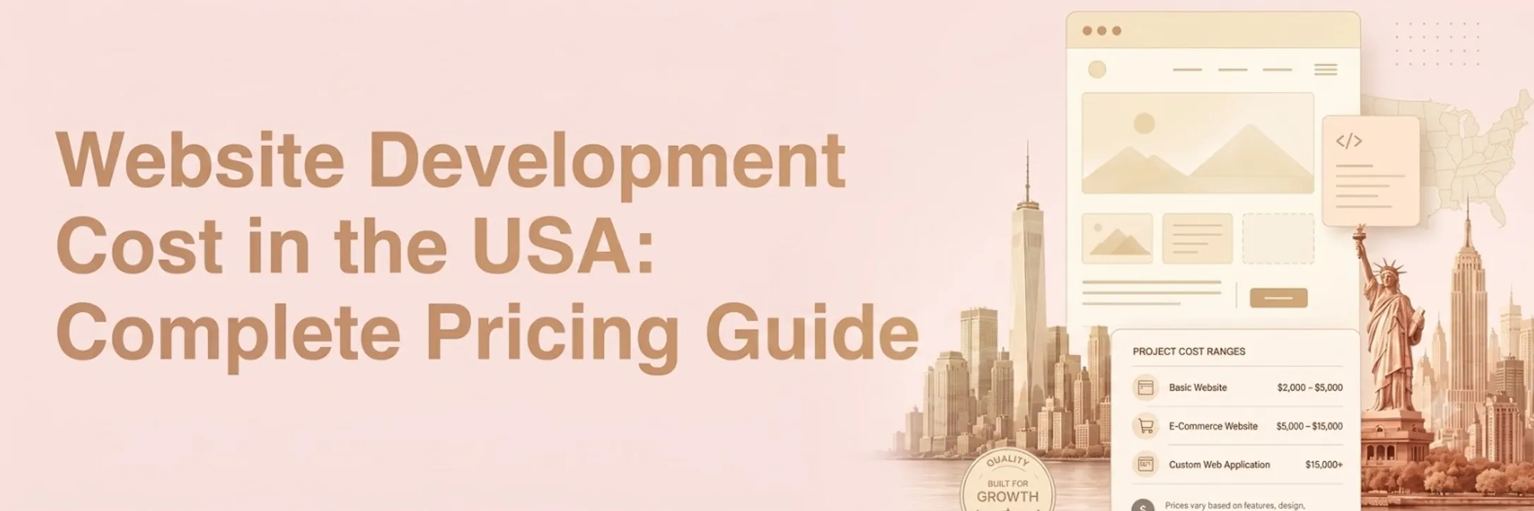 Website Development Cost in the USA: Complete Pricing Guide