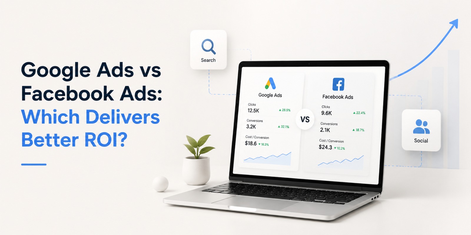 Google Ads vs Facebook Ads: Which Delivers Better ROI?